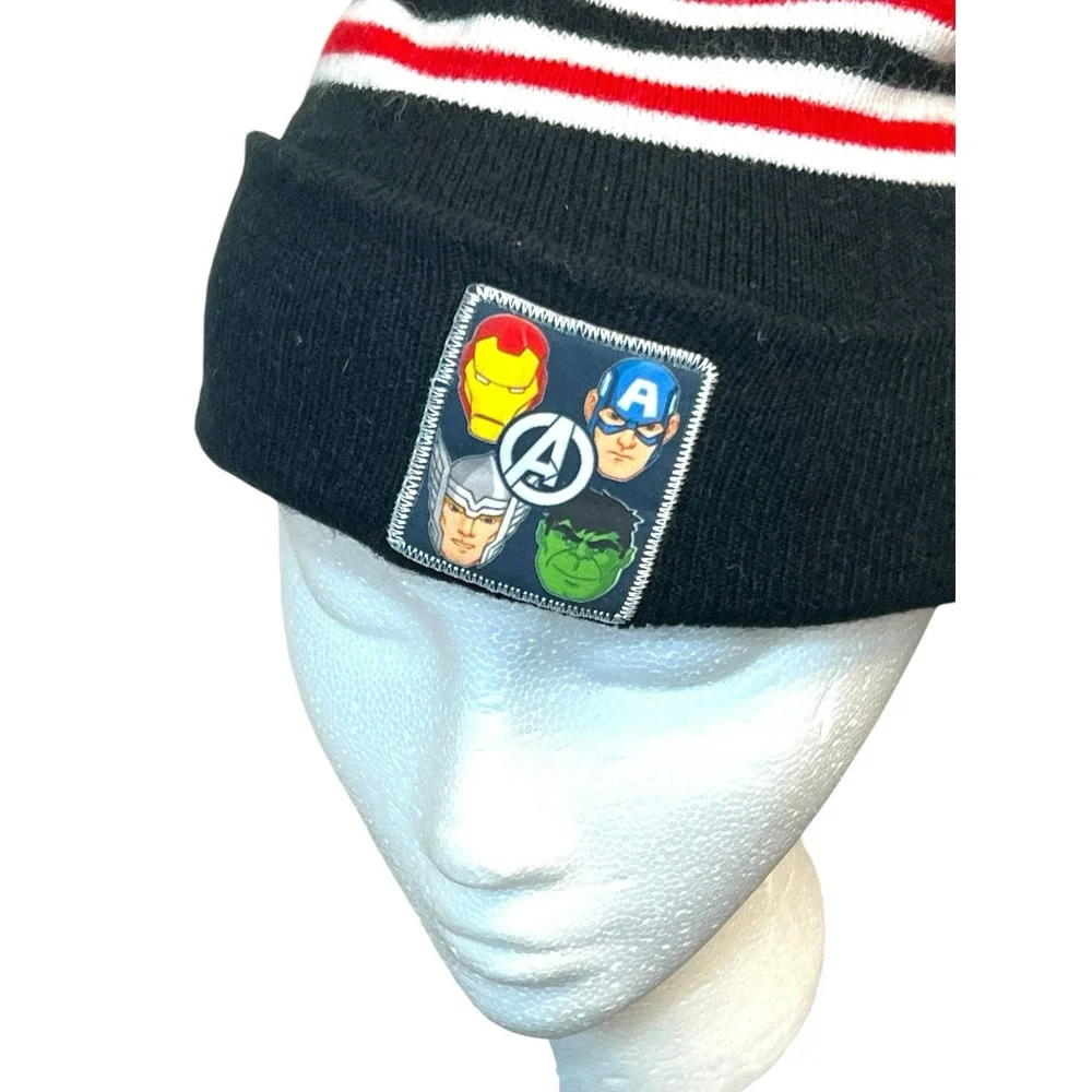 Youth Boy's Beanie The Avengers Winter Hat Avengers Assemble‎ Stocking Cap